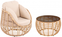 Комплект плетеной мебели Lotus