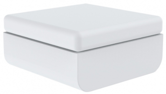 Пуф пластиковый с подушкой-thumbs-Фото1