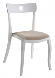 Стул пластиковый с обивкой Hera-S Soft