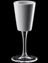 Бокал фарфоровый дегустационный Ancap Degustazione фарфор белый Фото 2