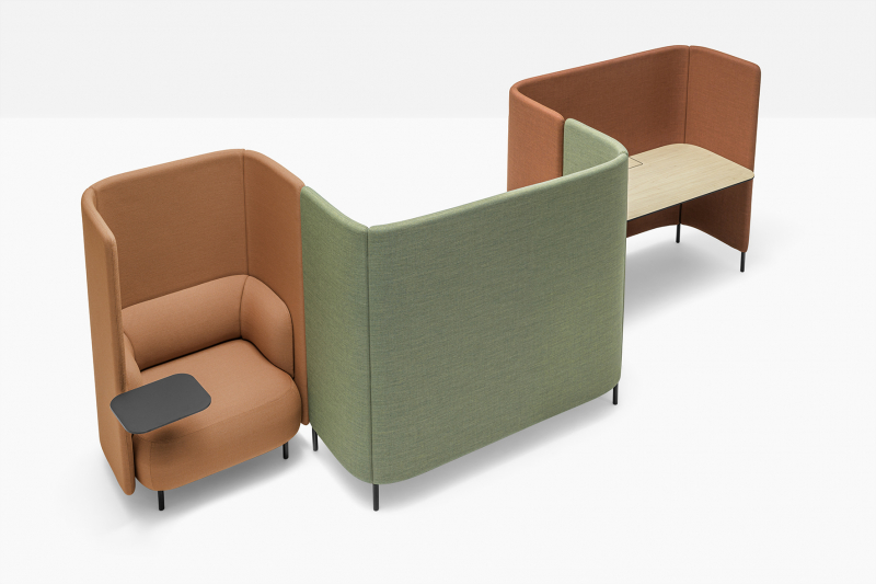 Стол с перегородкой Buddy Hub Desk CCO