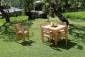 Стол деревянный раздвижной Giardino Di Legno Savana Medea тик Фото 7