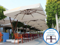 Зонт профессиональный 4х4 м Banana