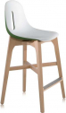 Стул полубарный пластиковый Chairs & More Gotham W-SG-65 бук, полиуретан Фото 11