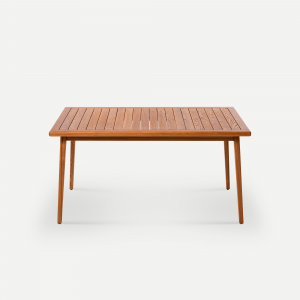 Комплект плетеной мебели ReeHouse Letto алюминий, ясень, искусственный ротанг, олефин американский орех, капучино, тик Фото 15