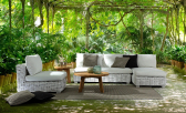 Столик кофейный деревянный Garden Relax Bolivar тик Фото 6