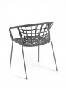 Кресло плетеное Gaber Sanela B металл, роуп Фото 9