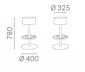 Табурет барный с обивкой-thumbs-Фото3