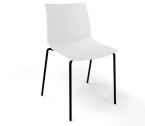 Стул пластиковый Gaber Kanvas NA металл, технополимер белый Фото 1