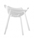 Кресло пластиковое Gaber More NA металл, технополимер белый Фото 5
