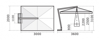 Зонт профессиональный 3х2 м-thumbs-Фото3