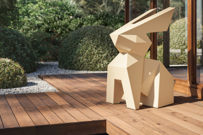 Фигура дизайнерская пластиковая Vondom Origami Usagi Basic полиэтилен Фото 5