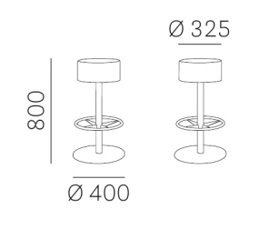 Табурет барный вращающийся с обивкой-thumbs-Фото3
