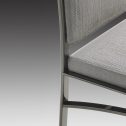 Стул с обивкой Orsenigo Soft сталь, ткань Фото 4