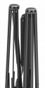 Зонт профессиональный двухкупольный 3.5х7.5 м Scolaro Galaxia Dual T Carbon алюминий, акрил антрацит, слоновая кость Фото 9