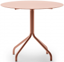 Стол металлический обеденный Unopiu Salò алюминий терракотовый Фото 1