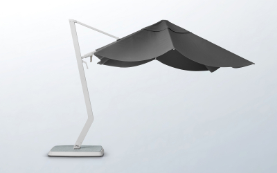 Зонт профессиональный 3х3 м Higold Wing алюминий, акрил тик, тортора Фото 18