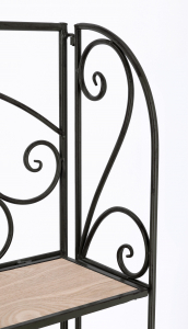 Стеллаж металлический Garden Relax Guenda сталь, МДФ Фото 2