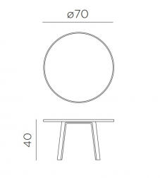 Столик пластиковый кофейный-thumbs-Фото3