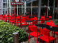 Стул пластиковый Resol Lisboa chair стеклопластик красный Фото 5