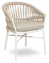 Кресло плетеное с подушкой-thumbs-Фото1