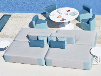 Правый мягкий шезлонг-лежак кушетка-thumbs-Фото1