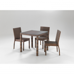 Стол плетеный со стеклом-thumbs-Фото3