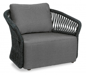 Лаунж-кресло плетеное мягкое-thumbs-Фото1