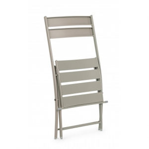 Стул металлический складной Garden Relax Mistral алюминий серый Фото 5