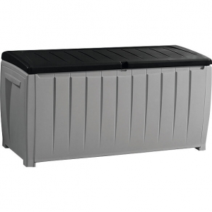 Сундук пластиковый Keter Novel Storage Box полипропилен серый, черный Фото 7