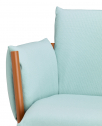 Кресло металлическое c подушками Scab Design Brezza сталь, полипропилен терракотовый, бирюзовый Фото 10