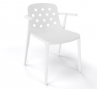 Кресло пластиковое Gaber Isidora B технополимер белый Фото 1