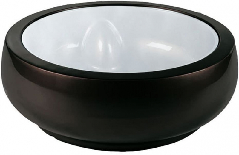Столик пластиковый журнальный со стеклом Chubby Side Table Standard