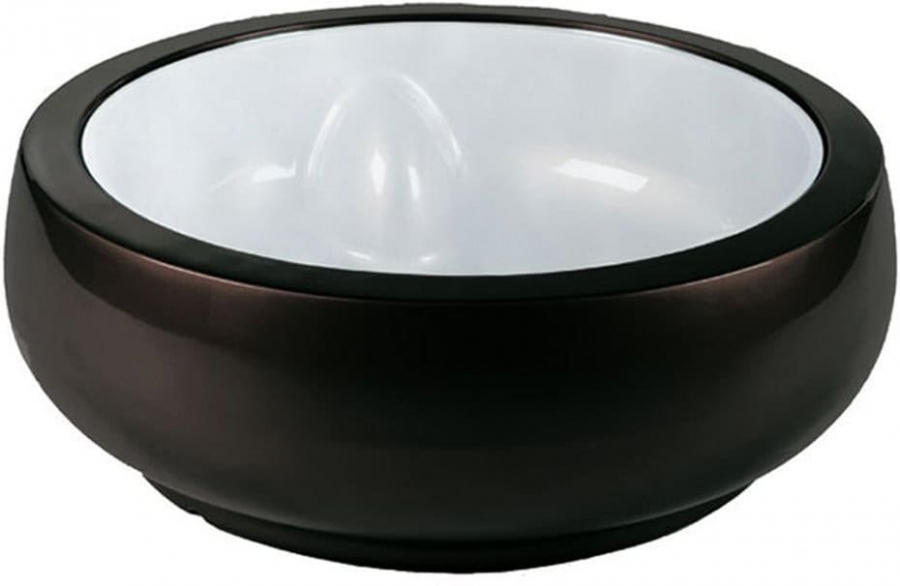 Столик пластиковый журнальный со стеклом Chubby Side Table Standard