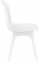 Стул пластиковый Siesta Contract Allegra-PP полипропилен, поликарбонат белый Фото 6