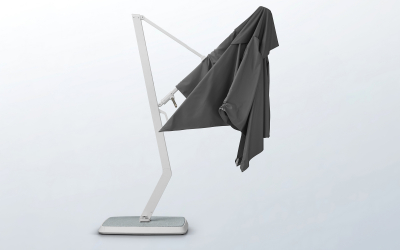 Зонт профессиональный 3х3 м Higold Wing алюминий, акрил тик, тортора Фото 23