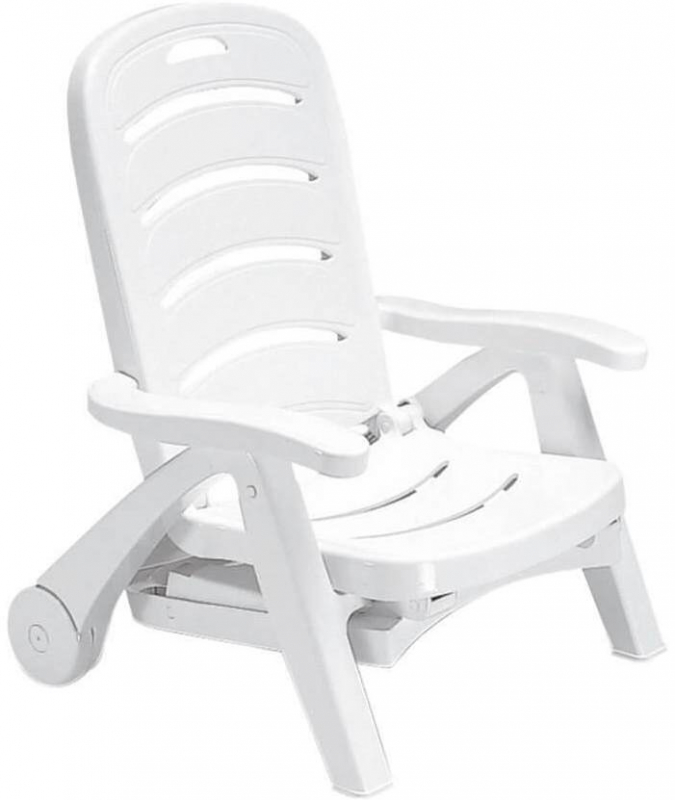 Шезлонг пластиковый Stella Di Mare Folding