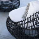Кресло плетеное с подушками JANUS et Cie Vino алюминий, искусственный ротанг, акрил лавовый Фото 10