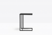 Столик журнальный PEDRALI Side table сталь, компакт-ламинат HPL черный Фото 5