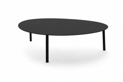 Столик металлический кофейный Grattoni Island алюминий черный Фото 5