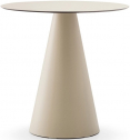 Стол пластиковый обеденный PEDRALI Ikon полипропилен, компакт-ламинат HPL песочный Фото 1