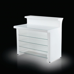 Полка стеклянная для барной стойки Break Line Glass Shelf