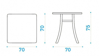 Стол металлический обеденный-thumbs-Фото3
