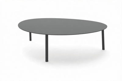 Столик металлический кофейный Grattoni Island алюминий антрацит Фото 6