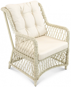 Комплект плетеной мебели ReeHouse Titulo алюминий, искусственный ротанг, олефин, стекло доминикана, светло-бежевый Фото 10