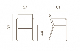 Кресло металлическое текстиленовое-thumbs-Фото3