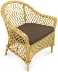 Кресло плетеное с подушкой-thumbs-Фото1