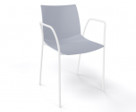 Кресло пластиковое Gaber Kanvas TB металл, технополимер жемчужно-серый Фото 1