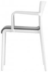 Кресло пластиковое с мягким сиденьем-thumbs-Фото1