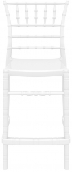 Стул пластиковый полубарный Chiavari Bar 65